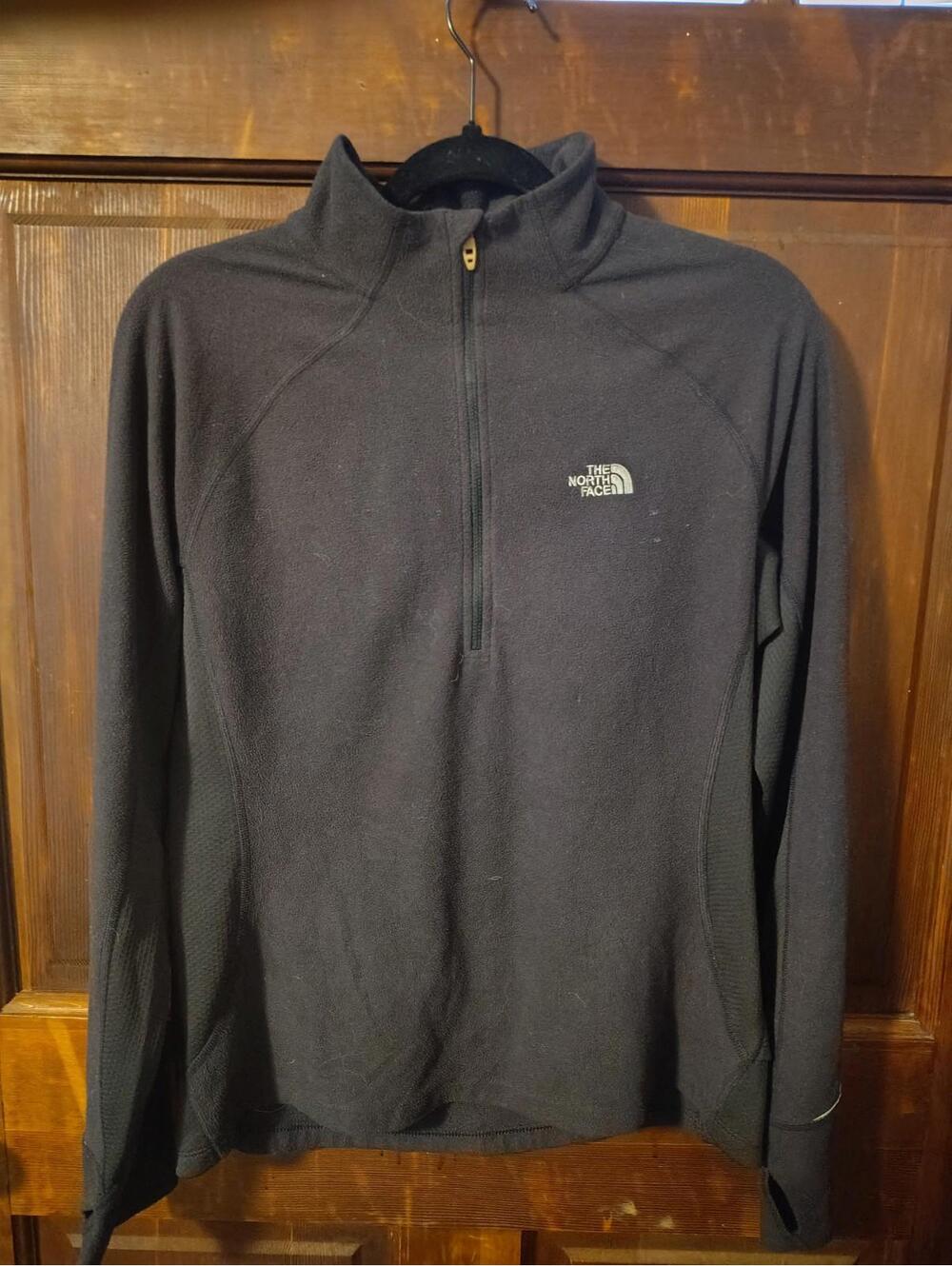 The North Face Jacket Black Flight Series Thumb Loops Zip L